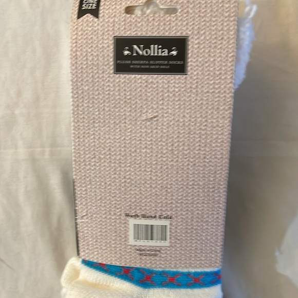 Nollia Plush Sherpa Slipper Socks - Picture 4 of 5